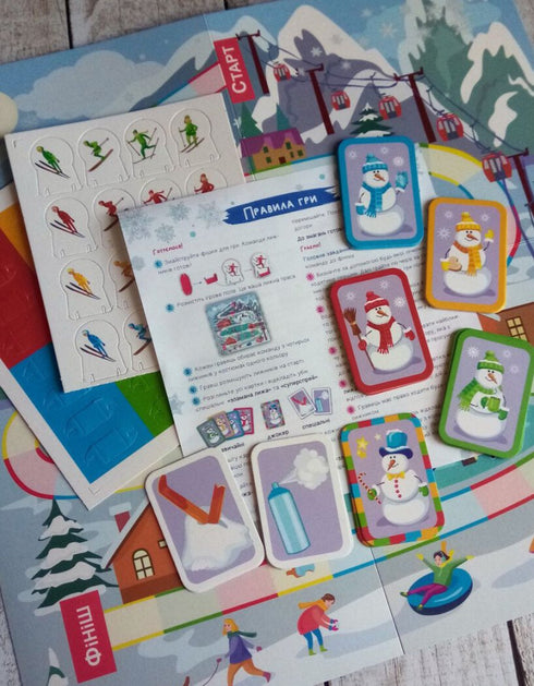 Gioco da tavolo «Gara di sci» - 9789667507558